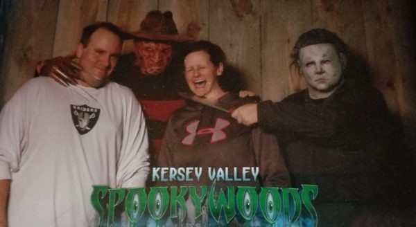 Michael and Maegen at Kersey Valley Spookywoods