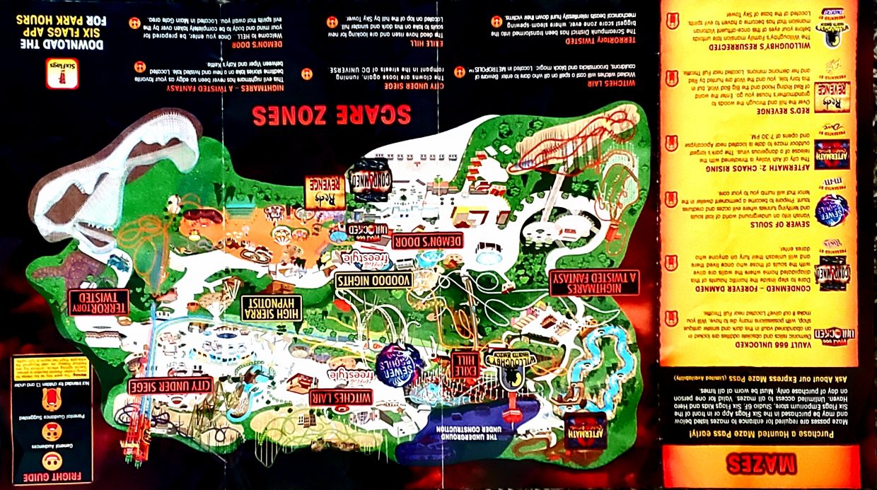 Fright Fest Map - Escape Authority